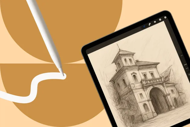 Artistic Architectural Sketching with Procreate: From Lines to Life ...